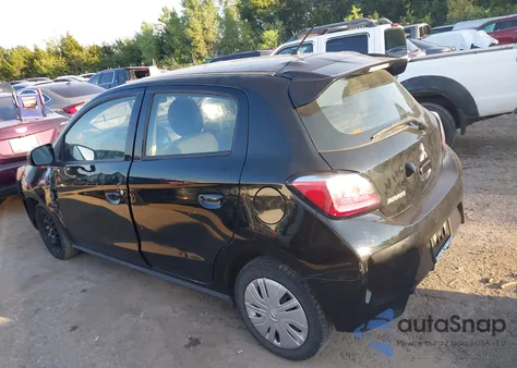 2021 Mitsubishi Mirage Carbonite Edition/Es/Le z USA, uszkodzony, nr VIN ML32AUHJ1MH002229